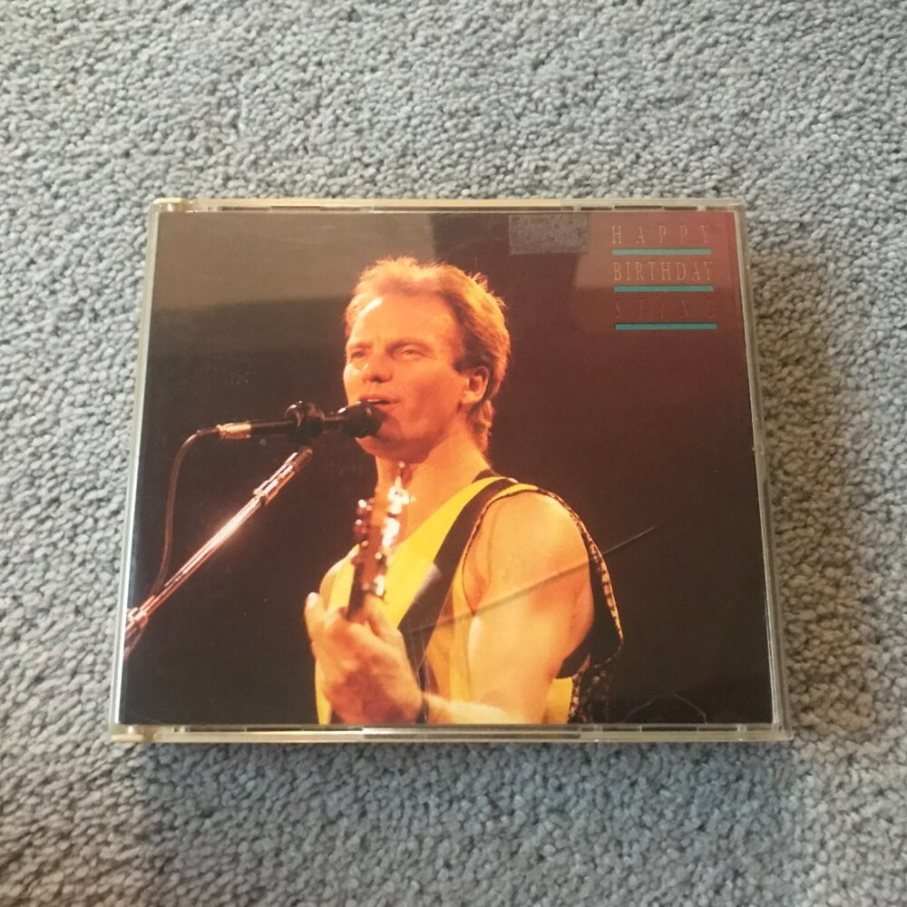 Sting Happy Birthday 2 Disk 1991 CD - Hard To Find Album